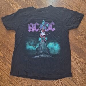 AC/DC Black Cotton Tee
